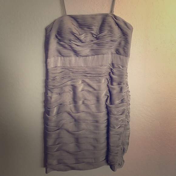 Monique Lhuillier Bridesmaids Dresses & Skirts - Gorgeous Silver Evening / Formal Dress